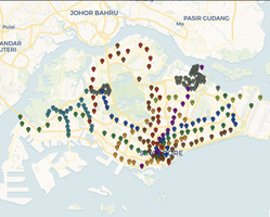 MRT Stations of Singapore